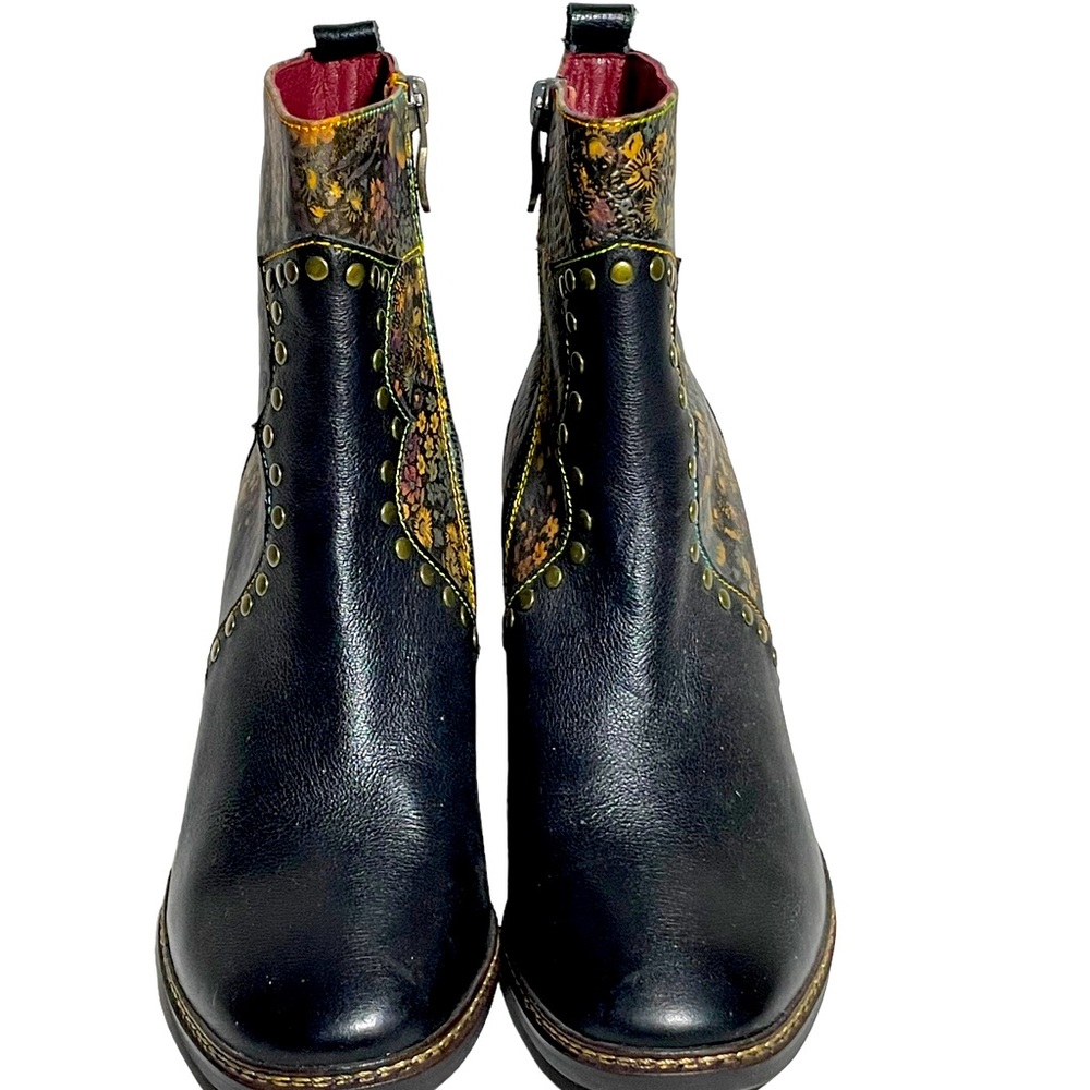L'Artiste by Spring Step OLEVEA Black Ankle Boot 36 US (5.5-6) - Picture 2 of 7